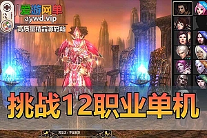 挑战ol单机版12职业真实技能可刷金币NPC金币购买物品虚拟机一键端