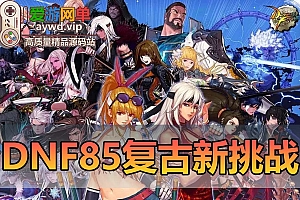 【搬运端游】DNF地下城与勇士85级单机版复古怀旧虚拟机一键端GM后台