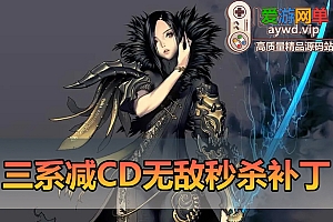 功能补丁【三系】无敌 秒杀 减cd 回内 回气适用与三系版本