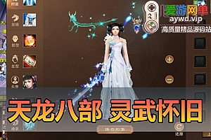 搜集端游【天龙八部】单机灵武怀旧版虚拟机一键端GM后台网游单机