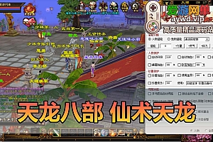 爱游网单亲测【天龙八部】仙术天龙单机版带内辅GM工具虚拟机一键端视频安装教学